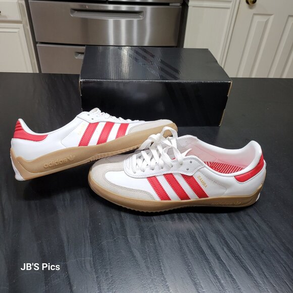 Adidas Samba OG PUIG Men's Shoes White Scarlet Red Gum JQ5865 BRAND NEW IN BOX - Picture 10 of 16